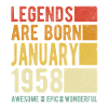 Birthday January 1958