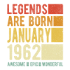 Birthday January 1962