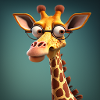 Niedliche Giraffe Design