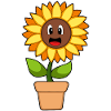 Lustige Sonnenblume