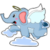 Elephant Angel Clouds