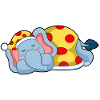 Elephant Sleeping Pajamas
