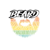 Resting beard face