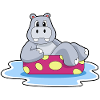 Bateau de natation Hippo