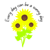 Sunflowers quote