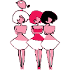 3 femmes et l'oiseau