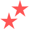 red stars