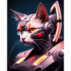 Conception Cyborg Cat