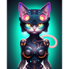 Conception Cyborg Cat