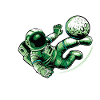 Football Astronaut