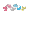 Genderflux Flag Pride LGBTQ Axolotl