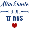 Attachiante depuis 17 ans