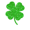 Irsk shamrocks St Patrick's Day
