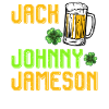 Jack Jim Johnny Jameson Saint-Patrick