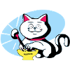 Chat et ramen