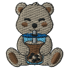 Teddy bear Bubbletea