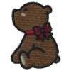 Teddy bear sitting