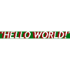'HELLO World'