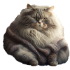 Mignon Cat Tricoté Pull