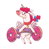 Einhorn Kreuzheben