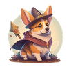 Corgi Magician