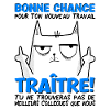 Départ Collègue Travail Nouvel Emploi Traître