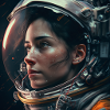 Berlusca astronaut woman