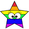 Stern Regenbogen