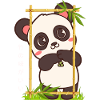 Anime, Bear, Bamboo, Japan