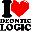 I love deontic logic
