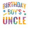 Oncle du garçon d’anniversaire Bauklötze