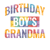 Birthday Kids Grandma Building Blocks