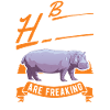 Nilpferd Geschenk Hippo Flusspferd