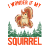 Écureuil Cadeau Écureuil Gris