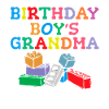 Birthday Kids Grandma Building Blocks