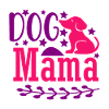 Dog mom - pink