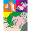 Three-step kiss pop