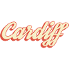 Cardiff Retro Script Logo