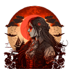 Steampunkt Woman in the Sky, Design 3