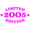 Limited Edition 2005 18th birthday