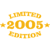 Limited Edition 2005 18th birthday