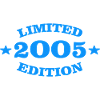 Limited Edition 2005 18th birthday