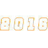 2016 Year Number