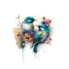 Vogelpärchen