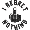 I regret nothing