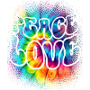Peace Love Tie Dye