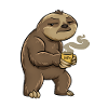 Sloth coffee