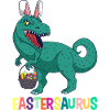 Eastersaurus Ostern T-Rex Dinosaurier Osterhase