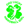 Handball St. Patrick's day shamrock