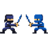 PixelArt, Ninja Fight
